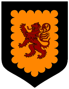 Shield from Freney coat of arms.